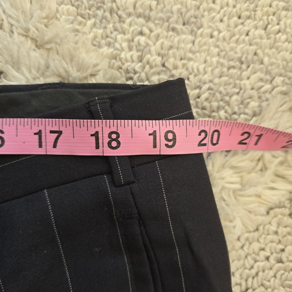 VTG Brooks Brothers Suit Mens 44L Navy Blue Pinstripe 2 Button Wool Pants 40x28